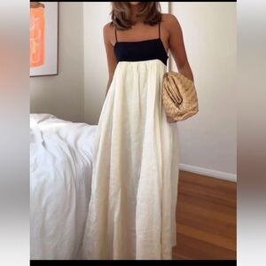 Casual ColorBlock Sling Dress - Medium - New